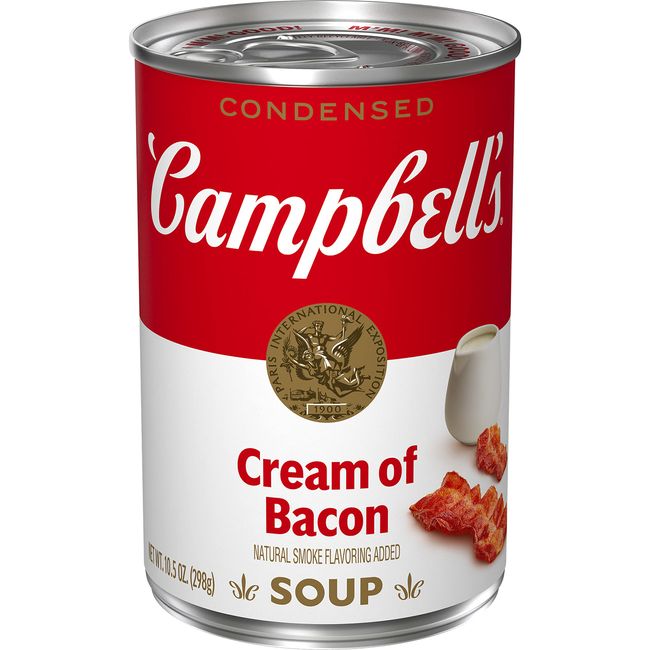 Campbell's Condensed Cream of Bacon Soup, 10.5 OZ Can