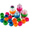 New brothread 20pcs Thread Spool Huggers/Spool Savers - Prevent Thread Tails from Unwinding - No Loose Ends for Sewing and Embroidery Machine Thread Spools