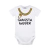 Gangsta Napper Baby Bodysuit (24, White)