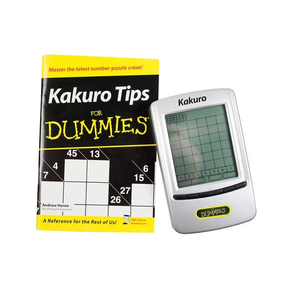 Kakuro for Dummies Handheld by Wiley