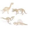 Quay Dinosaur Set 3 Woodcraft Construction Kit FSC