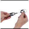 Premium Lighter Leash Retractable Keychain Clip (Blue)