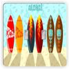 Surf Boards Hawaii Aloha - Light Switch Plate Cover - Double Toggle Switch Plate - Double Toggle Cover
