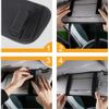 QBeau Car Sun Visor Pocket Storage Card Slots Full Size