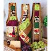 June Tailor Quilt As You Go Wine Tote-Assorted 3/Pkg