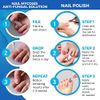 Fungal nail treatment with nail polish olive