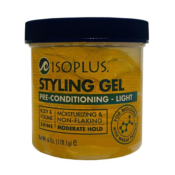 Isoplus Styling Gel - 6 oz - Pre Conditioning Light