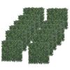 12PCS Artificial Grass Privacy Screen Garden Home Green Wall Backdrop Durable