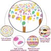 Easter Tablecloth Plastic Waterproof, Easter Party Tablecloth Decorations, Easter Table Cover 54 x 108 In Easter Rectangle Tablecloth for Party Decoration Supplies