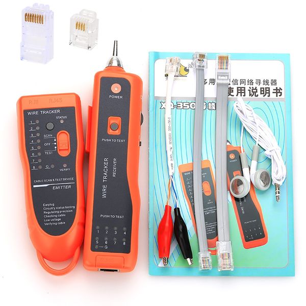 CRUISER RJ11 RJ45 Cat5 Cat6 Telephone Wire Tracker Tracer Toner Ethernet UTP LAN Network Cable Tester Detector Line Finder