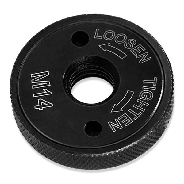 M14 Angle Grinder Lock Nut - Heavy Duty Carbon Steel Quick-Change Flange,Grinders (Replacement Retaining)