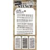 Stampers Anonymous Tim Holtz Mini Layered Stencil Set 3/Pkg-Set #34