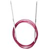 KnitPro 150 cm x 3.5 mm Nova Fixed Circular Needles, Silver