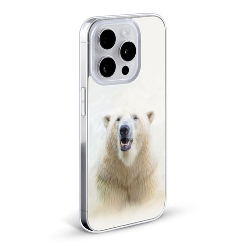 Head Case Designs Officially Licensed Simone Gatterwe Polar Ear Wildlife Gel Case [Military Grade Protection] Compatible with Apple iPhone 14 Pro