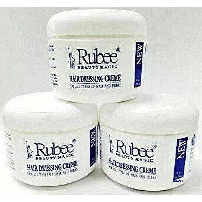 Rubee Hair Dressing Creme 8 oz. 3pk  by RUBEE