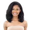 FreeTress Equal Full Cap Drawstring Natural Me Natural Roller Set (DARK BROWN 2)