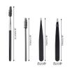 17 Pack Eyebrow Tweezers Scissors and Razors Set,YuCool Eyebrow Kit Stainless Steel Shaver Shaper Nose Hair Removal Scissors Safety Razors Eyebrow Brush for Men and Women