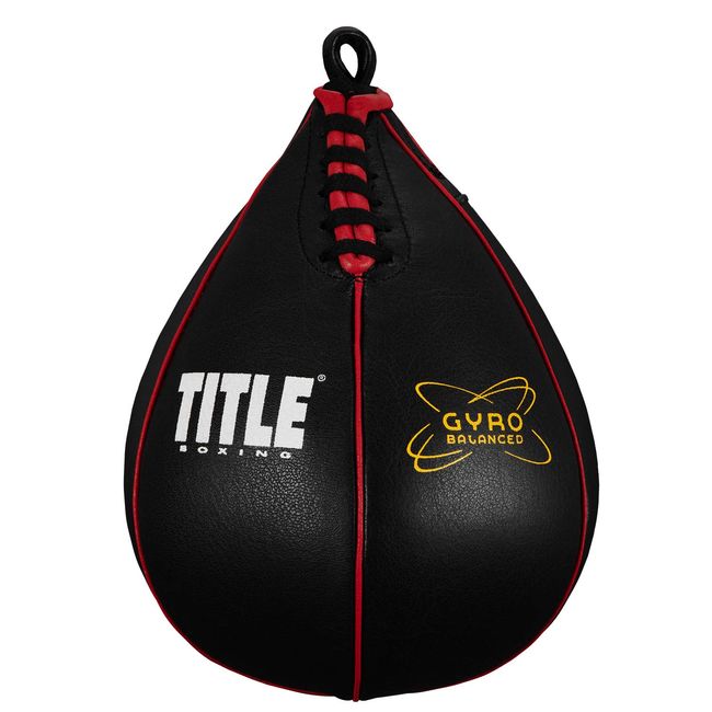 Title Boxing Gyro Balanced Speed Bags, Black, 7" x 10"