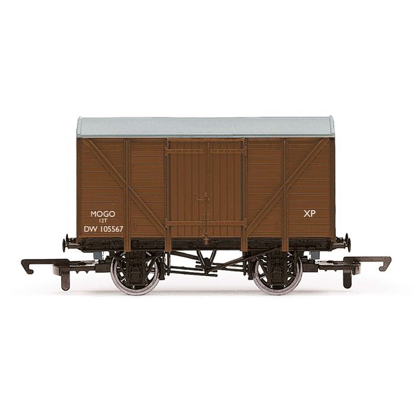 Hornby R60031 BR Mogo Vent Van Wagon, Red