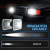 5x7 7x6" LED Headlights Hi-Lo For 1982-2012 Ford E-150 E-250 E-350 Van