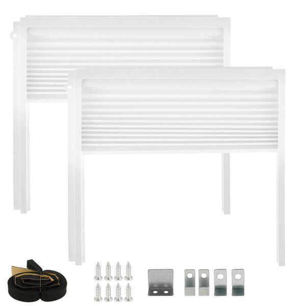 Window Air Conditioner Side Panels and Frame Set Air Conditioner Accordion ☆