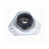 AJANTA INDUSTRIAL SAPFT205-14, 7/8" Bore Eccentric Collar Trangular 3-Bolt Flange Bearing