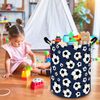 FXOCSHE Soccer Laundry Hamper, Kids Storage Basket, Waterproof, Dustproof