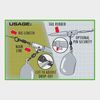 30Plus Rig Bitz Lead Safety Clips: Weed Green