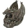 Spiral - Draco Skull - Desk Top Sculpture