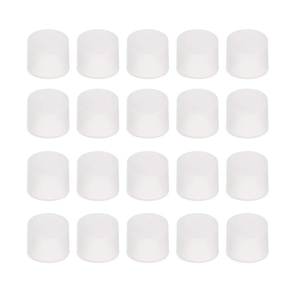 uxcell 20pcs Dustproof Cap Cover Socket Jack Plug Protector RCA Female Connector for DVD Amplifier AV Receiver