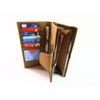 SL Ladies Leather Purse By Lorenz - Tan
