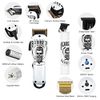 BESTBOMG Hair Clippers & Trimmer Ceramic T-Blade Cordless Haircut Sets Rechargeable 2000mAh/1200mAh with 10 Guide Combs & for Men/Father/Husband/Boyfriend
