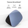 Revant Replacement Lenses Compatible With Oakley Flak Jacket XLJ, Polarized, Titanium MirrorShield