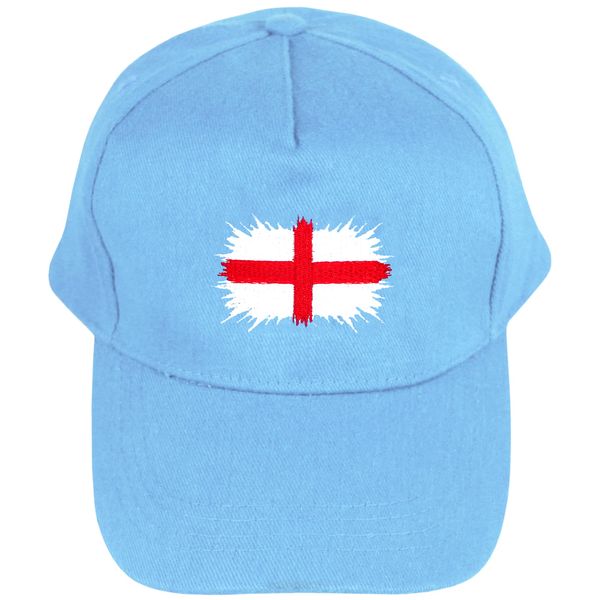 TeddyTs Blue England Flag Adjustable Baseball Cap