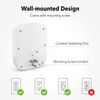 BN-LINK 6 Outlet Extender Multi Plug Outlet with 3 USB Charger Wall Adapter Tap
