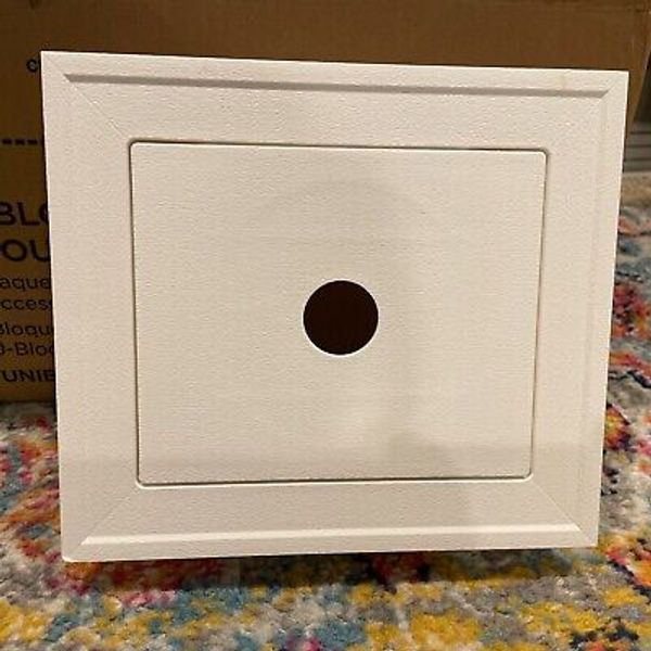 Vinyl Siding Mounting Block  Ply Gem UNIBLOCK  PW color