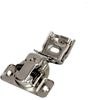 1-1/4" Overlay 10-Pack Bright Nickel Soft-Close Face Frame Cabinet Hinge