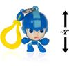 Mega Man: ~2" Mega Man Mini-Figure Hanger + 1 Official Mega Man Trading Card Bundle (649705)