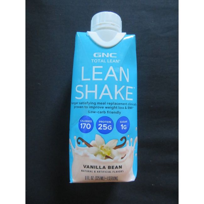 Calories in Lean Shake, Vanilla Bean from GNC