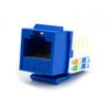 Networx® Blue Cat6 SpeedTerm 90 Degree RJ45 Keystone Jack
