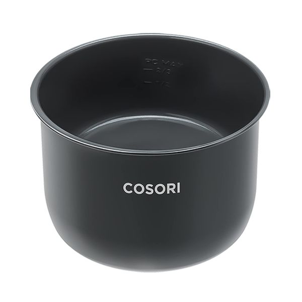 COSORI Pressure Cooker Inner Pot, Compatible with CMC-CO601-SUS Only, Ceramic, BPA-Free, Non-Stick, CRP-CO601IP-SUS