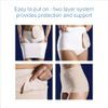 Corsinel StomaSafe Plus Ostomy/Hernia Support Garment Light 3216 by TYTEX (Beige, S/M) 33.5" - 44" Hip Circumference