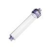 Clear Empty Refillable Inline Water Filter Cartridge 2" x 10" | For DI/Resin/Carbon/Calcite/Alkaline Media