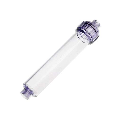 Clear Empty Refillable Inline Water Filter Cartridge 2" x 10" | For DI/Resin/Carbon/Calcite/Alkaline Media