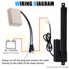 JQDML Linear Actuator Controller for DC 12V/24V Linear Actuator Wireless Remote Control Switch Kit