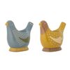 Bloomingville - Birdy Egg Cups, Blue, Stoneware (82062055)