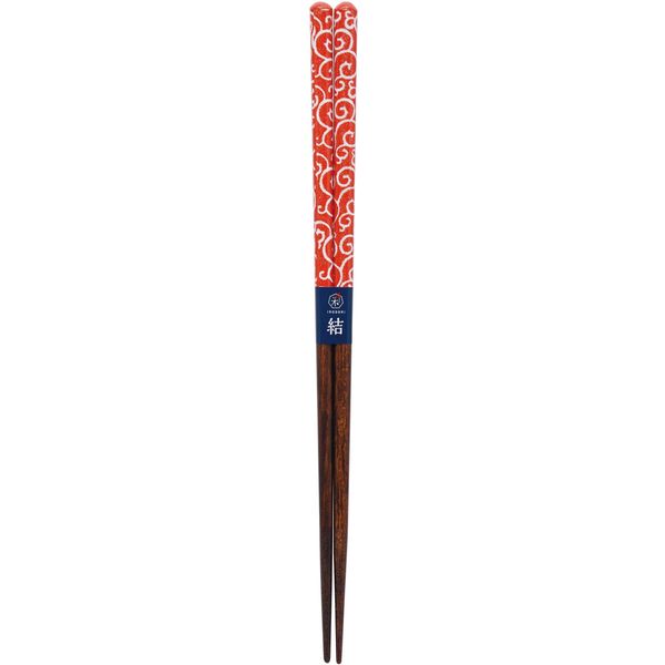 Cute Arabesque Pattern Chopsticks Red Size: Approx. H23 124155