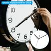 PATIKIL Replacement Clock Hands Kit, 8 Set Hands Kits for Wall Clock Repair DIY, Black, A05