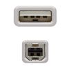 Levitantes USB 2.0 CABLE TYPE A/M-B/M 3.0M PRINTER, HIGH SPEED, RELIABLE TRANSFERS; Connect printers to PC for efficient printing.