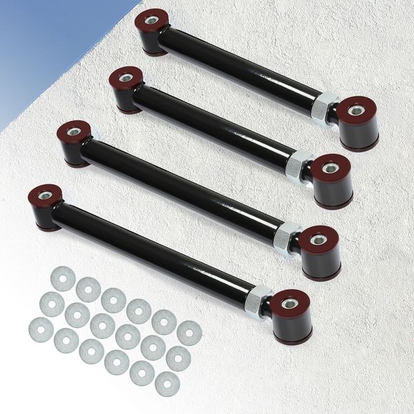 For Dodge Ram 94-09 4X4 Upgraded Adjustable Front Upper Lower Control Arms 0-6"